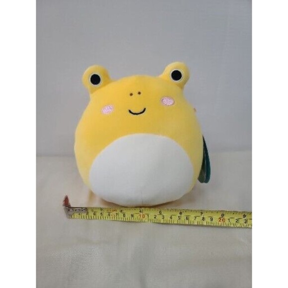 NEW Squishmallow New Release 2023 Leigh The Yellow Toad Frog 7” NWT - Picture 2 of 5